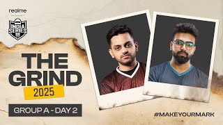 HINDI realme BGIS 2025  THE GRIND  Group A  Day 2 [upl. by Yhtak]