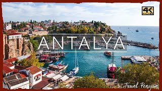 ANTALYA ● Turkey 【4K】 Cinematic Travel Video 2020 [upl. by Neelhtakyram]