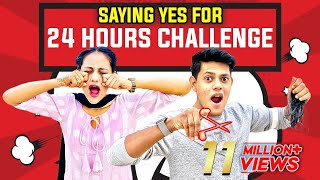 রাকিব তার ছোট বোনের চুল কেটে দিলো  SAYING Yes To My Brother For 24 Hrs Challenge  Rakib Hossain [upl. by Masry]