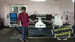 Notching Machine in Rolling Mill [upl. by Oicnoel]