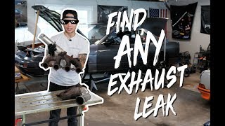 Find ANY exhaust leak in under 5 minutes [upl. by Dugald]