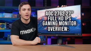 AOC 27G2 27quot Full HD IPS Gaming Monitor Overview [upl. by Eugenie]