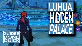 Genshin Impact Luhua Pool Hidden Palace Puzzle Guide [upl. by Hsirahc]