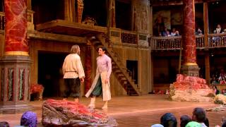 Ariel demands his liberty  The Tempest 2013  Act 1 Scene 2  Shakespeares Globe [upl. by Sorci]