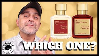 MAISON FRANCIS KURKDJIAN BACCARAT ROUGE 540 EDP VS EXTRAIT  11 BR540 BABIES [upl. by Trilbee]