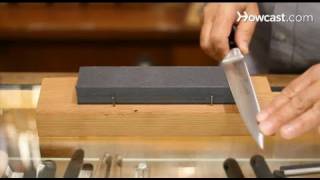 How to Use a Sharpening Stone  Knives [upl. by Sharpe]