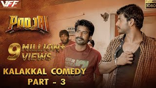 Poojai  Kalakkal Comedy Part  3  Vishal Shruti Hassan  Yuvan Shankar Raja  Hari [upl. by Selena197]