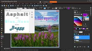 How to Add Text in PaintShop Pro [upl. by Dominick]