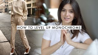 How to Monochrome  Wearing Solid Color Outfits  Dearly Bethany [upl. by Bogey]