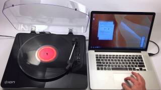 ION USB Turntables  listening through your computer speakers [upl. by Toby588]