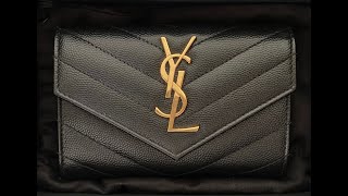 Review of the YSL Small Envelope Wallet [upl. by Chico]