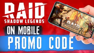 How to use Raid Shadow Legends Promo Code on Mobile❓ [upl. by Pilar]