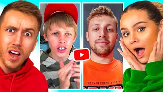 BRUTALLY RATING YOUTUBER GLOW UPS [upl. by Lydie]