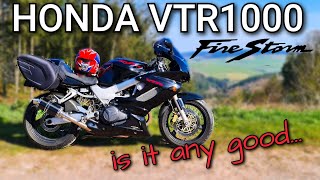 Honda VTR1000 Firestorm is it any good [upl. by Enneirdna]