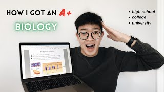 HOW TO DO WELL IN BIOLOGY  high school amp collegeuniversity biology tips amp tricks [upl. by Cathrin]