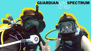 Scuba Diving OTS Guardian VS Spectrum Full Face Masks  Which one is better [upl. by Sternick]