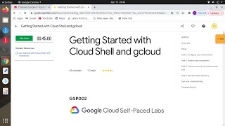 Getting Started with Cloud Shell and gcloud  GSP002 [upl. by Calypso725]