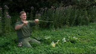 Ray Mears  How to make natural cordage from nettles Bushcraft Survival [upl. by Eydie]