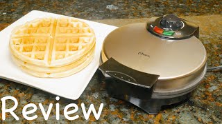 Oster CKSTWF2000 Belgian Waffle Maker Review [upl. by Boothman]