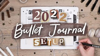 My 2022 Bullet Journal Setup [upl. by Sharla518]