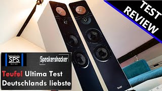 Teufel Ultima 40 Günstige HiFi Lautsprecher im Test  Review  Soundcheck  Vergleich  Basstest [upl. by Glimp]