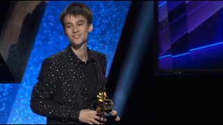 Jacob Collier Grammy Acceptance Speeches 2020 [upl. by Calysta704]