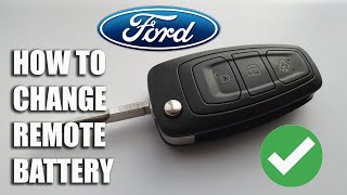 Ford Key Battery Change [upl. by Oiralih106]