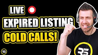 Cold Calling Real Estate Leads quotLivequot  New amp Old Expired Listings [upl. by Adnilak]