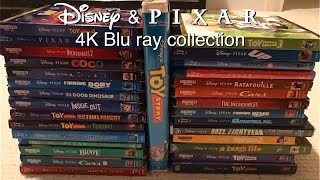 Disney amp Pixar 4K Blu ray collection [upl. by Niuqaoj]