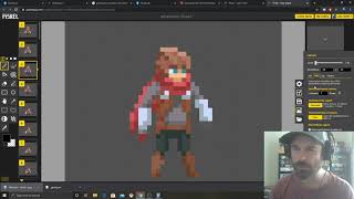 Piskel Editing a Sprite Sheet [upl. by Nikral158]