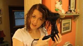 How To Use a Hair Diffuser and Get Natural Waves [upl. by Marlen837]