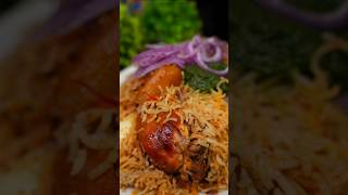 Kolkata Style Chicken Biryani ASMR shorts [upl. by Lunna]