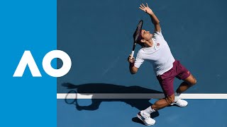 Roger Federer vs Tennys Sandgren  Match Highlights QF  Australian Open 2020 [upl. by Bonnibelle]