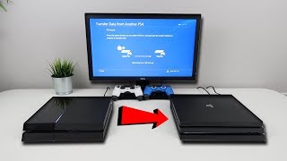 How to TRANSFER DATA FROM PS4 TO PS4 EASY METHOD [upl. by Morrell]