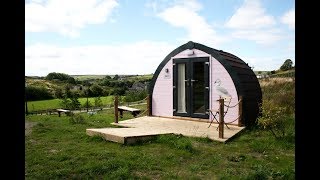 THE ATOM  Small Scale Glamping Pod Build [upl. by Alfie321]