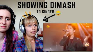 SINGERS FIRST REACTION to DIMASH  SOS [upl. by Asiaj]