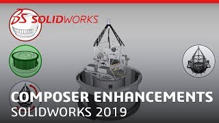 Composer  SOLIDWORKS 2019 [upl. by Anomahs]