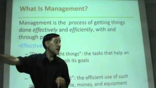 Principles of Management  Lecture 01 [upl. by Iveksarap]