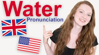 How to Pronounce quotWaterquot in British English and American English [upl. by Mathilde]