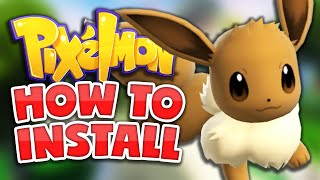 HOW TO INSTALL PIXELMON EASIEST METHOD  Minecraft Pokemon Mod [upl. by Shandy847]