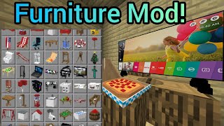 Furniture Mod Minecraft Bedrock Edition [upl. by Lorrayne]