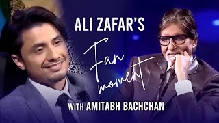 Ali Zafars fan moment with Amitabh Bachchan  Kill Dil Cast  KBC [upl. by Durr586]