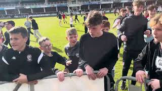 2324 Hereford FC Vs Boston  Pre and Post Match Clips Video [upl. by Adnoluy989]