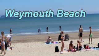 Weymouth Beach Virtual Walk [upl. by Eicyak475]