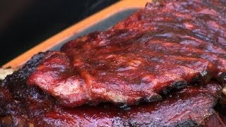 BBQ Pork Spare Ribs Recipe  321 Method [upl. by Acinomal583]