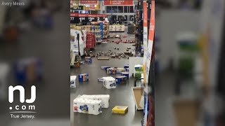 Disgruntled Walmart employee destroys Vineland store [upl. by Naenej42]