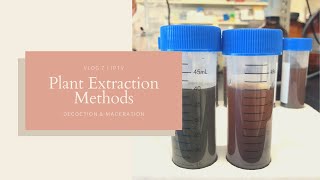 Plant Extraction Methods  Decoction and Maceration  JPTV [upl. by Riabuz871]