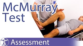 McMurray Test  Meniscus Damage [upl. by Enneillij204]