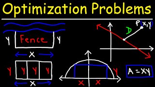 Optimization Problems  Calculus [upl. by Suirauqed]