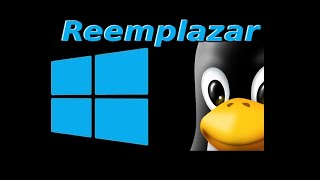 Como reemplazar Linux por Windows Facil [upl. by Alikat176]